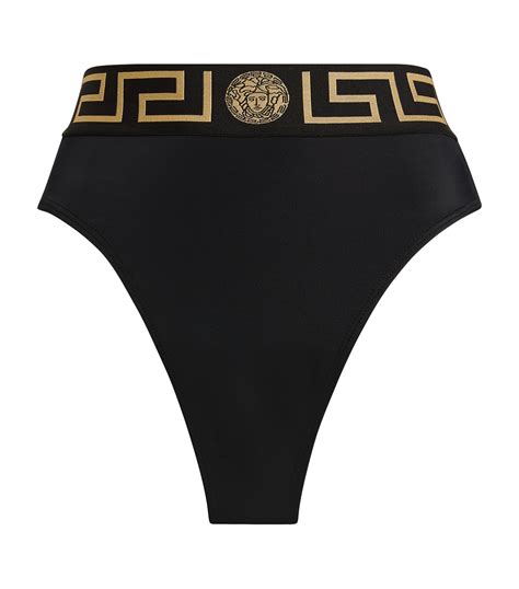 versace high waisted bikini bottom